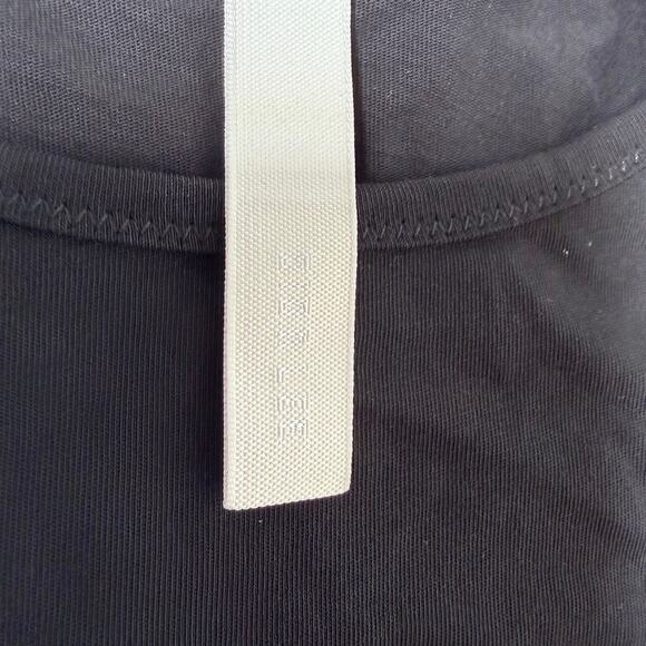 Dion Lee Unisex Black Asymmetrical Holster Designer Tee T-Shirt Shirt Size L - Picture 10 of 12